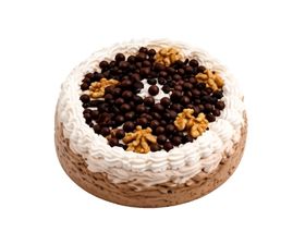 torta helada artesanal almendrado y chocolate
